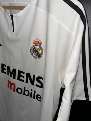 REAL MADRID ZIDANE 2003-2004 ORIGINAL JERSEY Size L