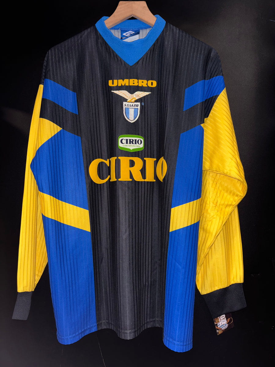 LAZIO GOALKEEPER 1997-1998 ORIGINAL JERSEY Size L