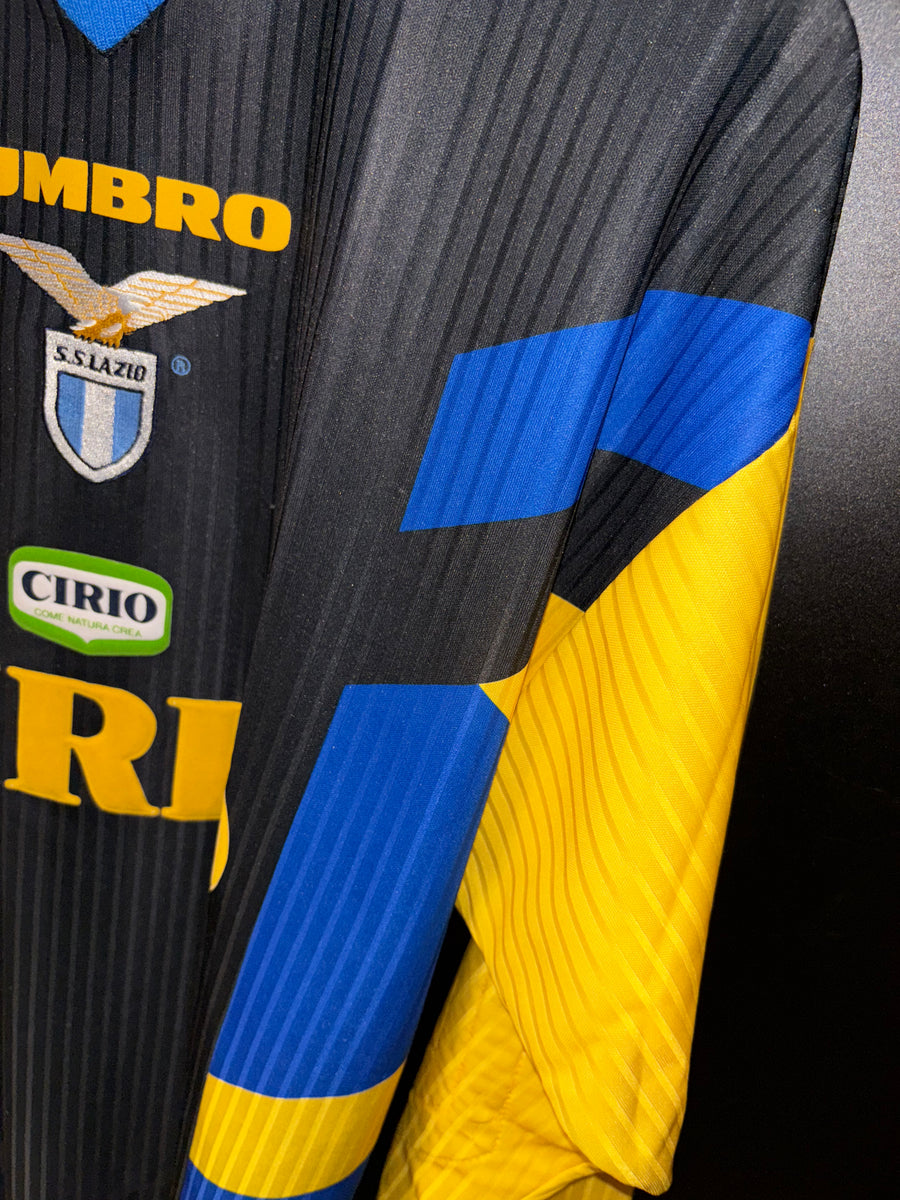 LAZIO GOALKEEPER 1997-1998 ORIGINAL JERSEY Size L