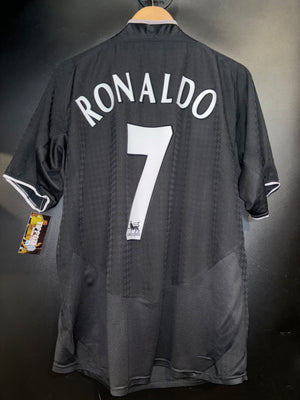 MANCHESTER UNITED RONALDO 2003-2004 ORIGINAL AWAY JERSEY Size XL