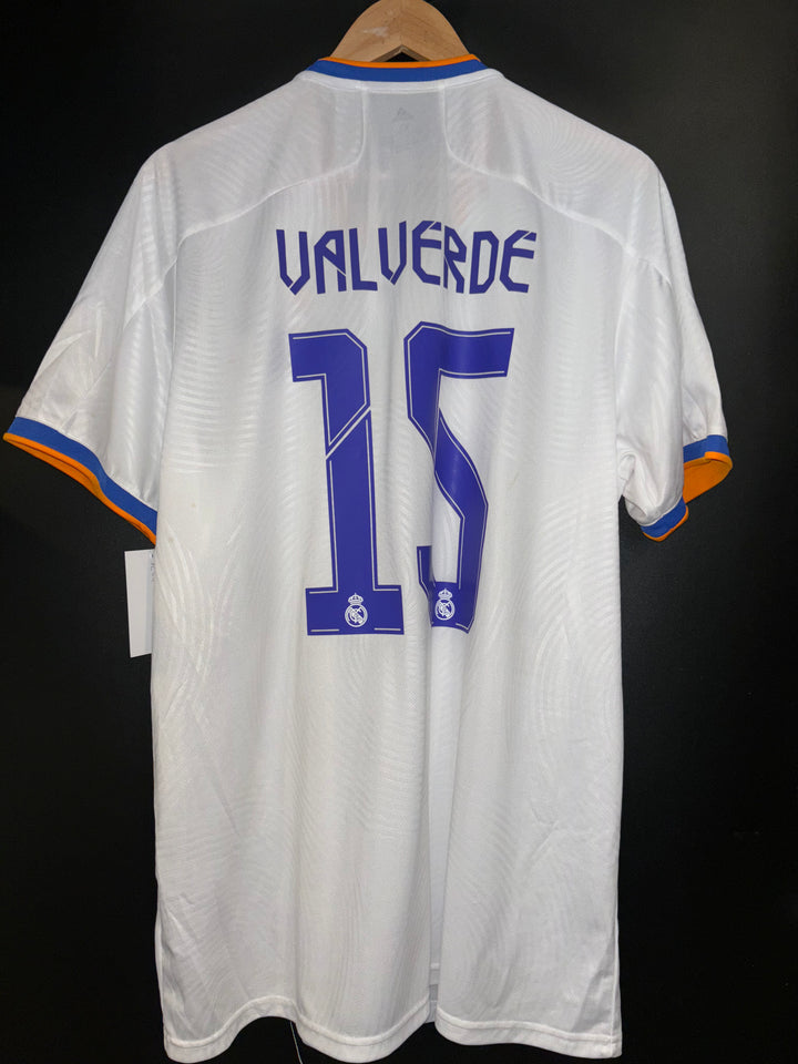 REAL MADRID VALVERDE 2021-2022 ORIGINAL JERSEY Size XL