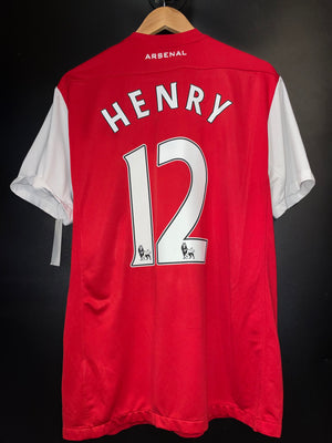 ARSENAL HENRY 2011-2012 ORIGINAL JERSEY Size L