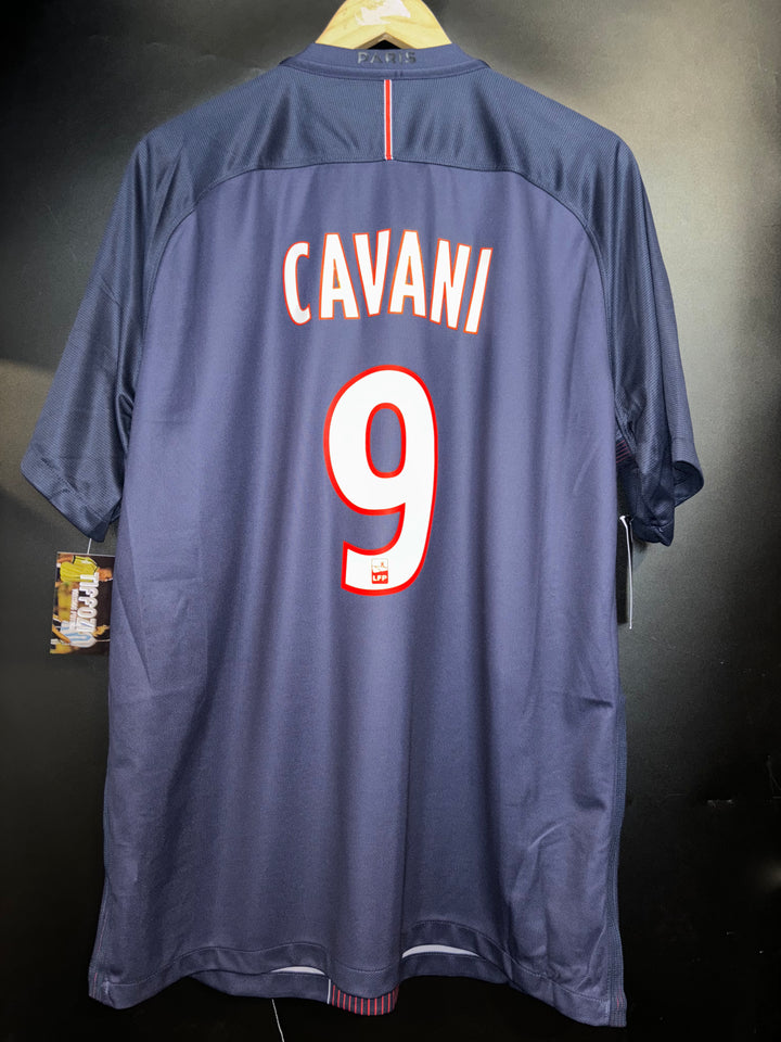 PSG PARIS SAINT GERMAIN CAVANI 2016-2017 ORIGINAL JERSEY SIZE XL