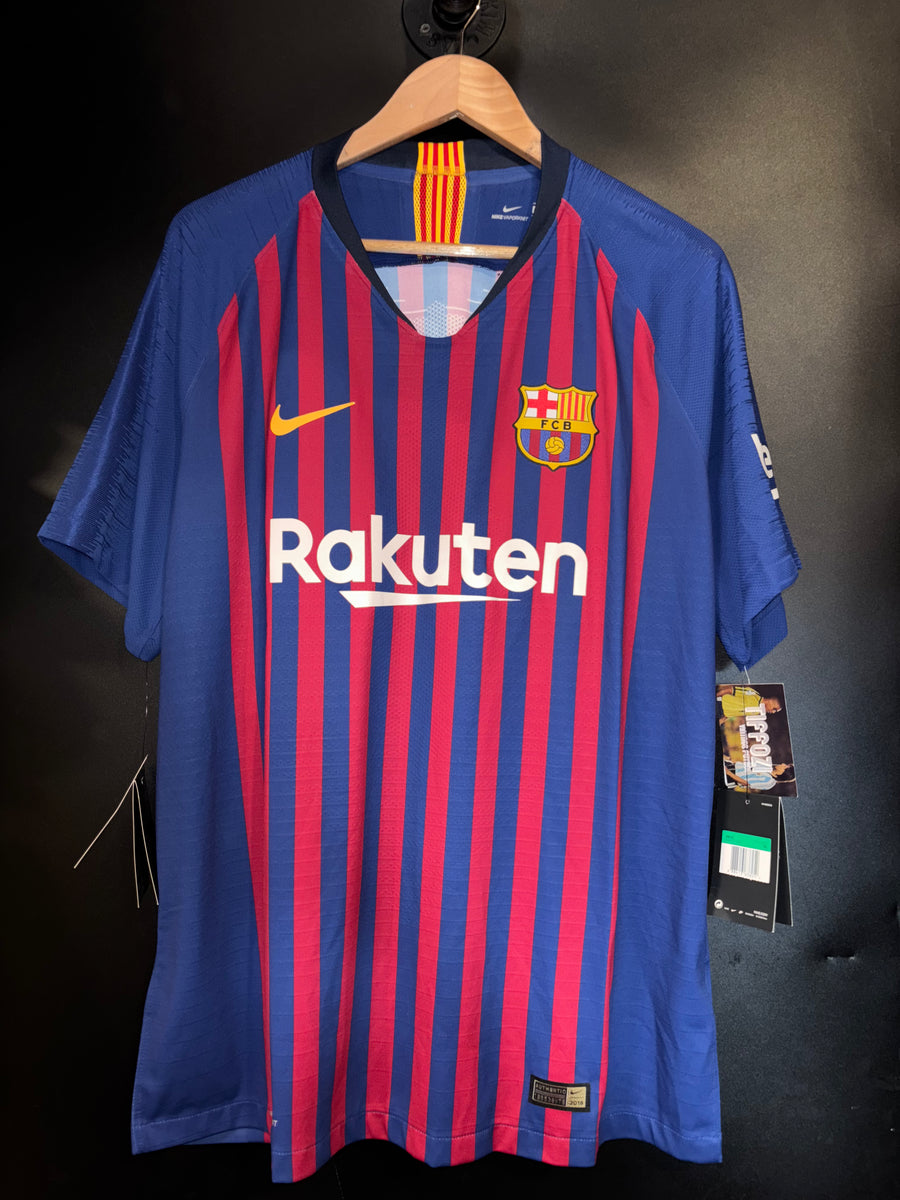 BARCELONA MESSI 2018-2019 ORIGINAL PLAYER  JERSEY Size XL