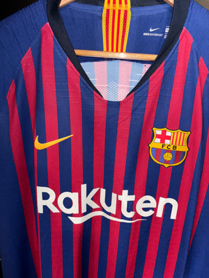 BARCELONA MESSI 2018-2019 ORIGINAL PLAYER  JERSEY Size XL