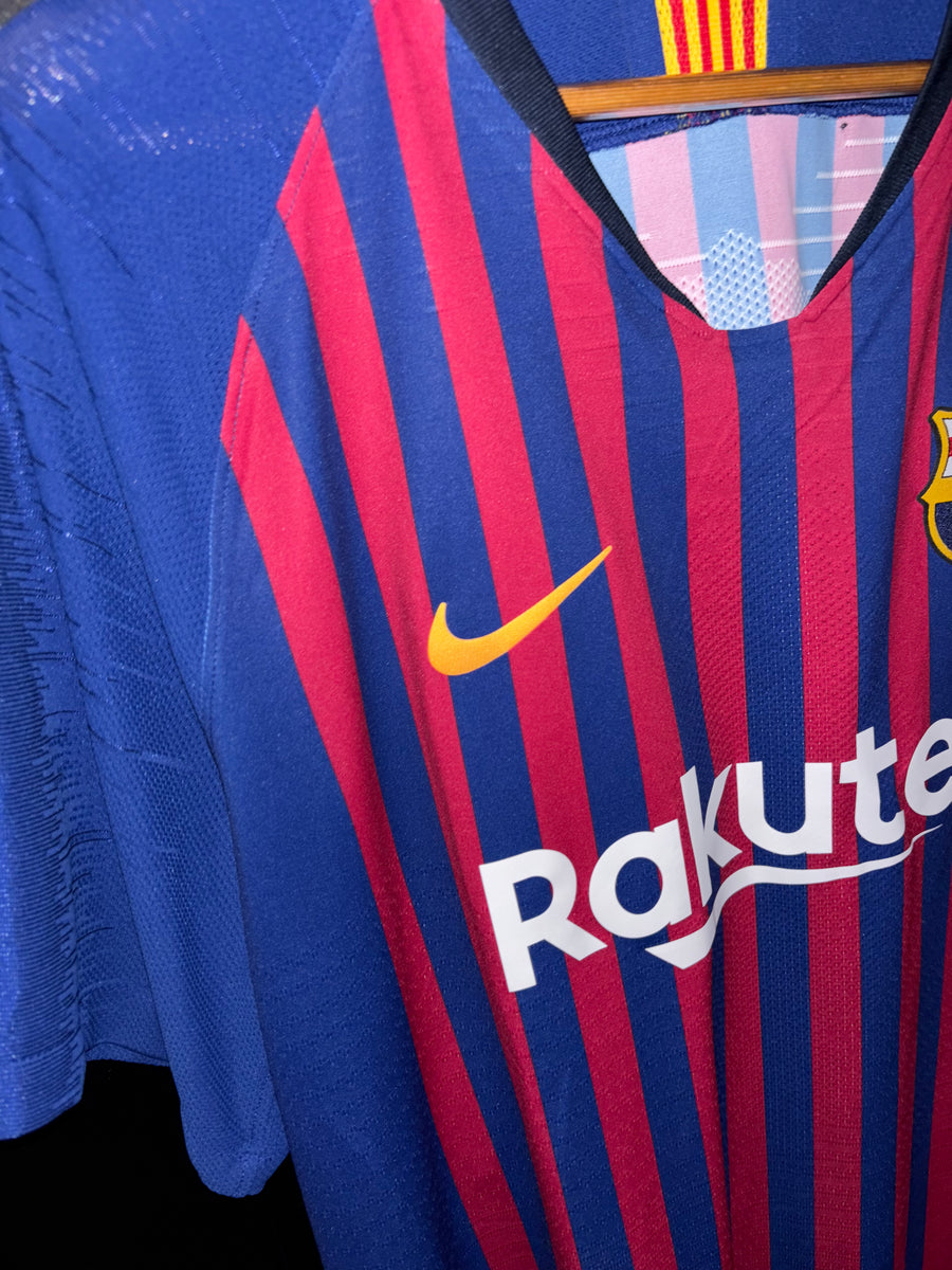 BARCELONA MESSI 2018-2019 ORIGINAL PLAYER  JERSEY Size XL