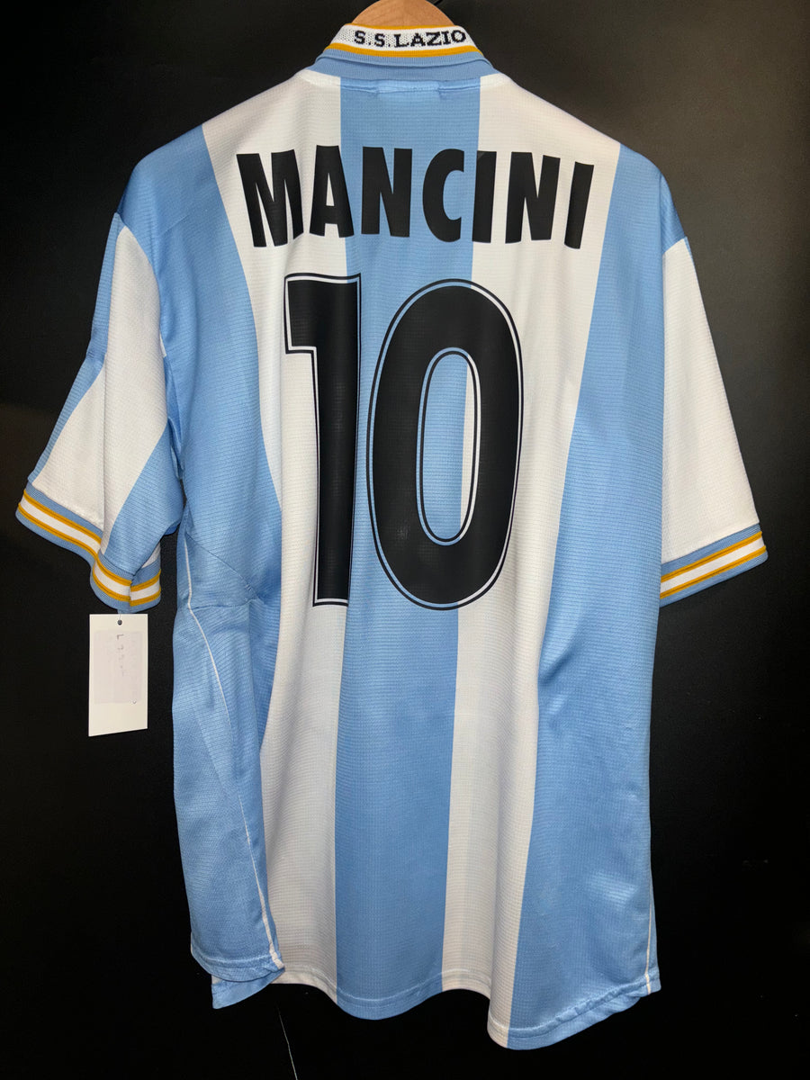 LAZIO MANCINI 1999-2000 ORIGINAL JERSEY Size L