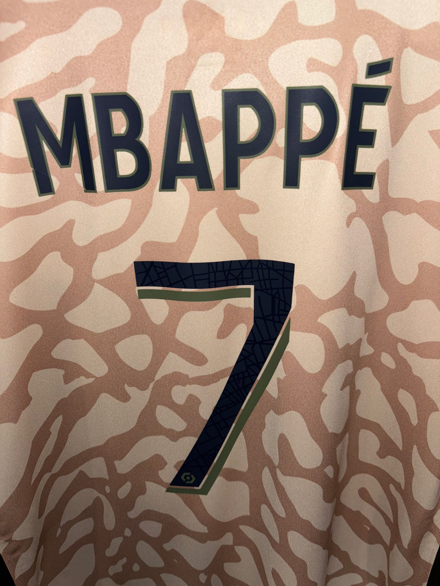 PSG PARIS SAINT GERMAIN  2023-2024 MBAPPE ORIGINAL JERSEY SIZE XL