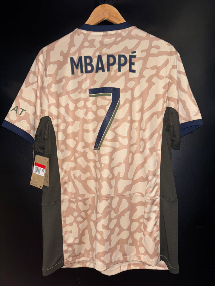 PSG PARIS SAINT GERMAIN MBAPPE 2023-2024 ORIGINAL JERSEY SIZE L