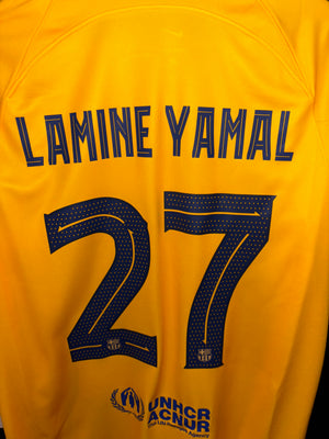 BARCELONA YAMAL 2023-2024 ORIGINAL JERSEY Size L