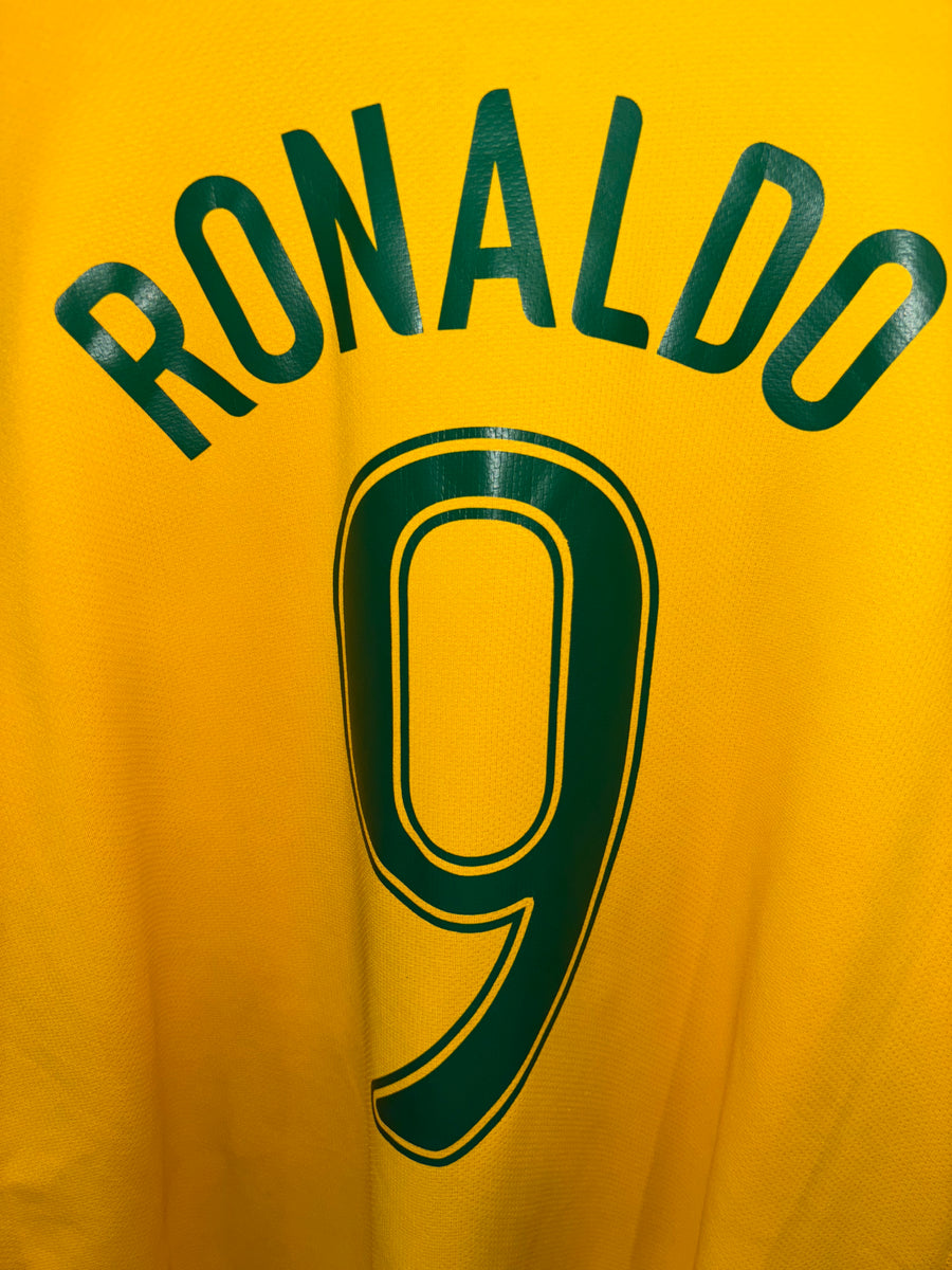 BRAZIL RONALDO 2006-2007 ORIGINAL JERSEY SIZE XL