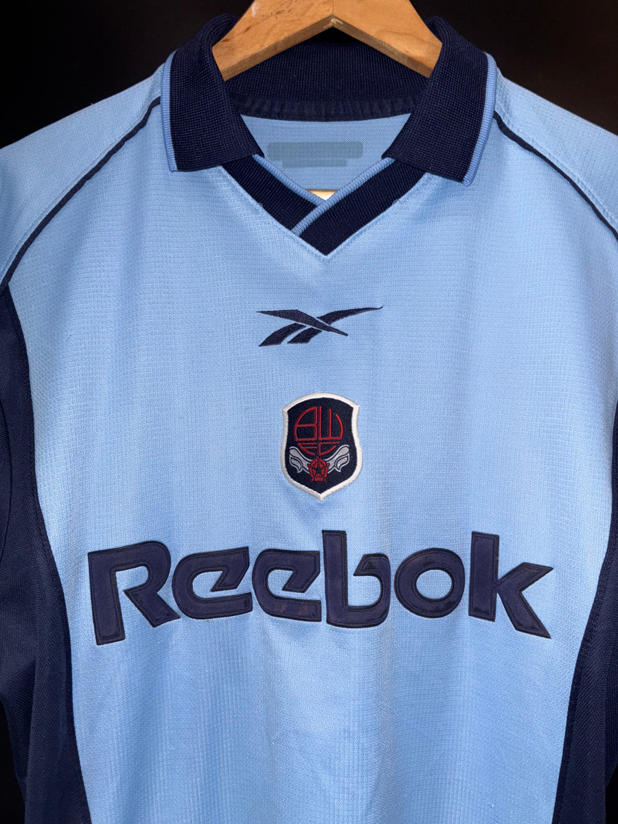 BOLTON WANDERERS 2000-2001 ORIGINAL JERSEY Size M