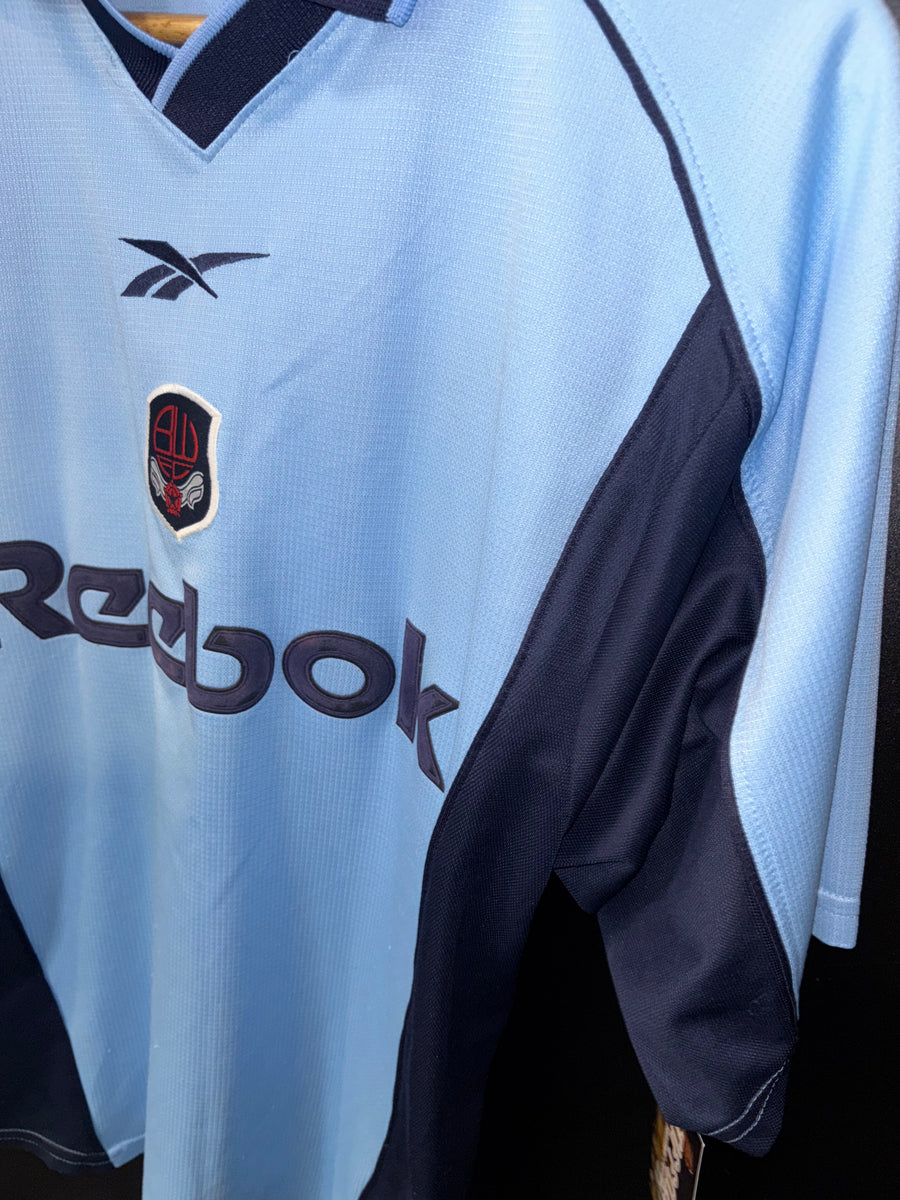 BOLTON WANDERERS 2000-2001 ORIGINAL JERSEY Size M