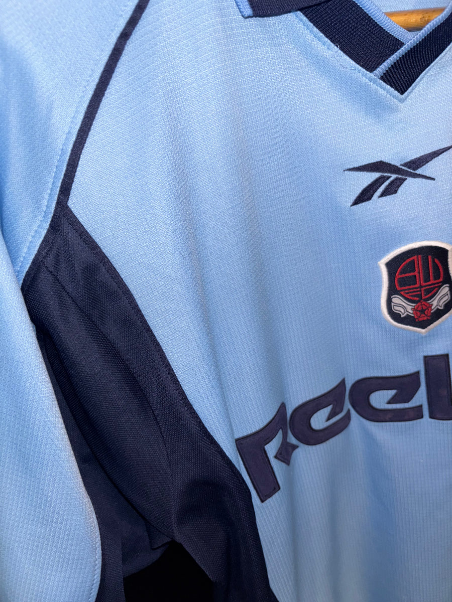 BOLTON WANDERERS 2000-2001 ORIGINAL JERSEY Size M