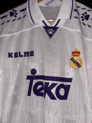 REAL MADRID 1996-1997 ORIGINAL JERSEY Size L