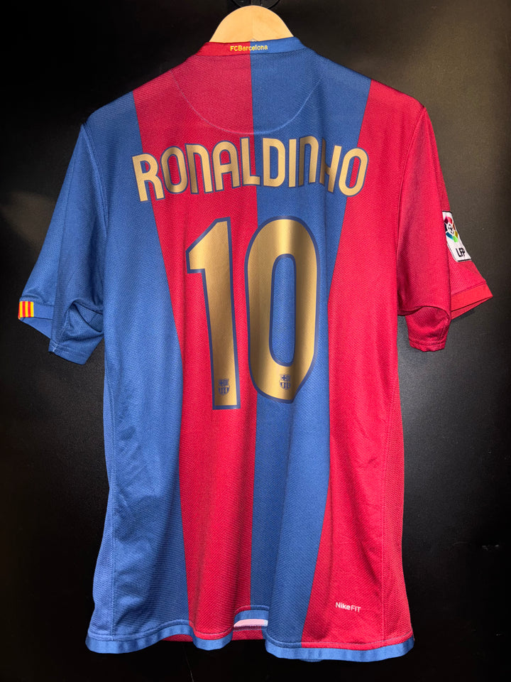 BARCELONA RONALDINHO 2006-2007 ORIGINAL JERSEY Size L