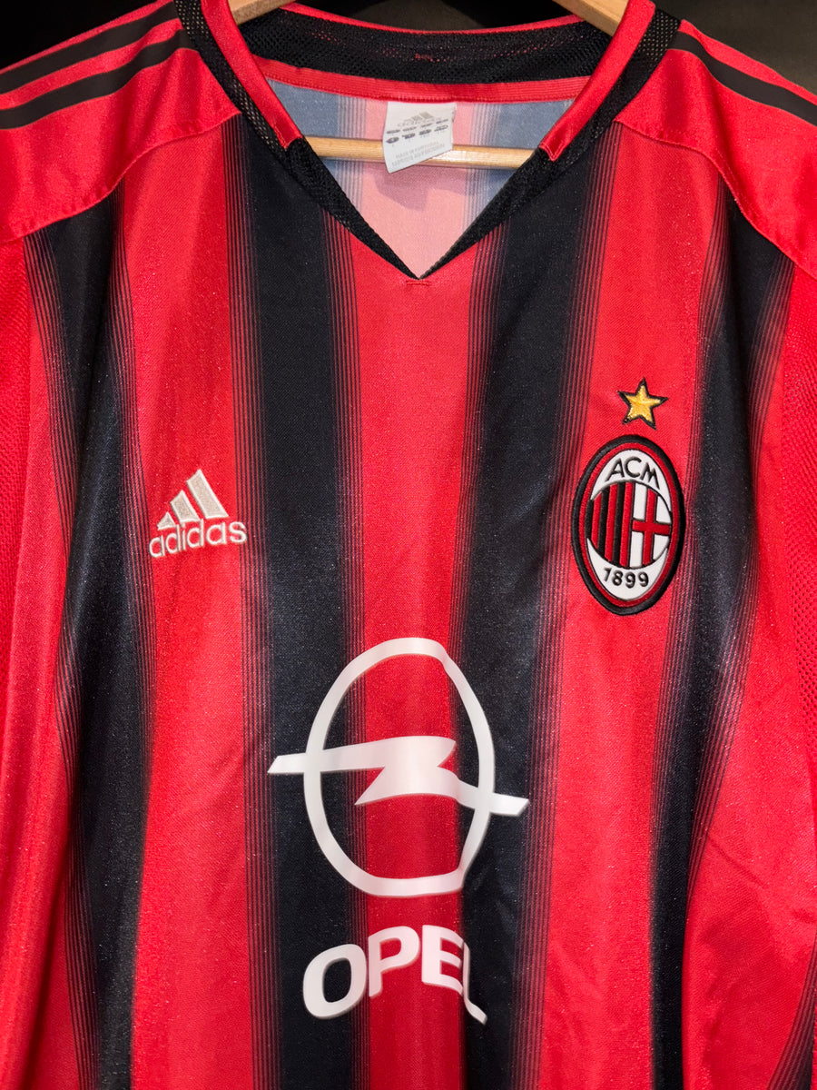 AC MILAN MALDINI 2004-2005 ORIGINAL JERSEY Size L