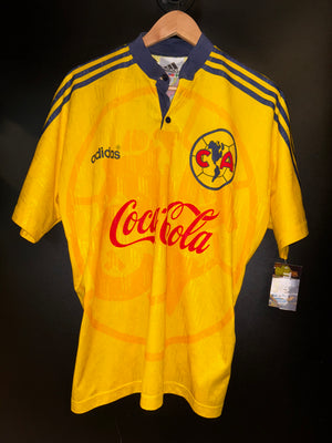 CLUB AMERICA 1997-1998 ORIGINAL JERSEY SIZE XL