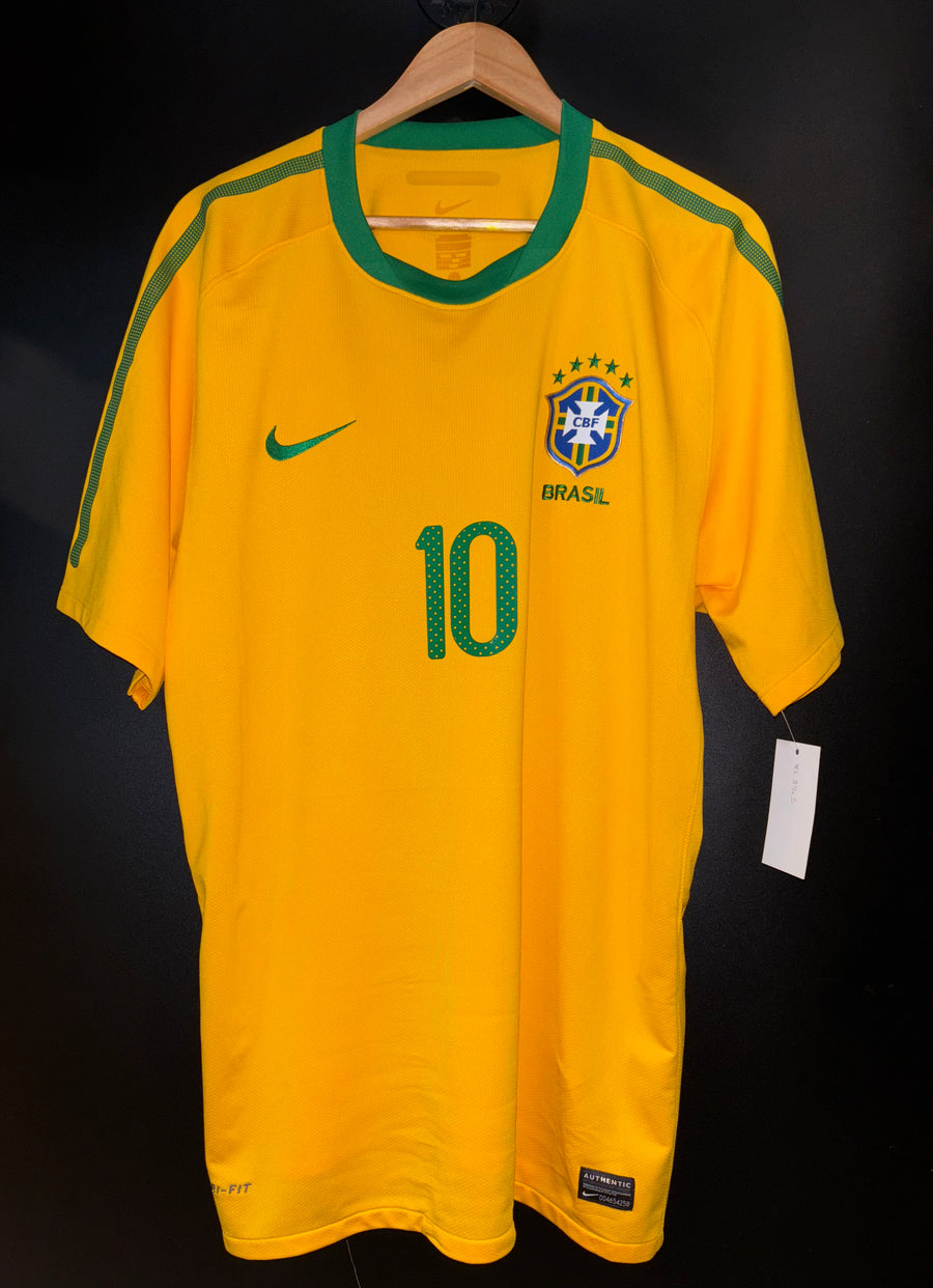 BRAZIL KAKA 2010-2011 ORIGINAL JERSEY XL