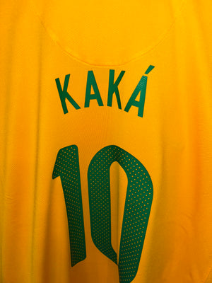 BRAZIL KAKA 2010-2011 ORIGINAL JERSEY XL