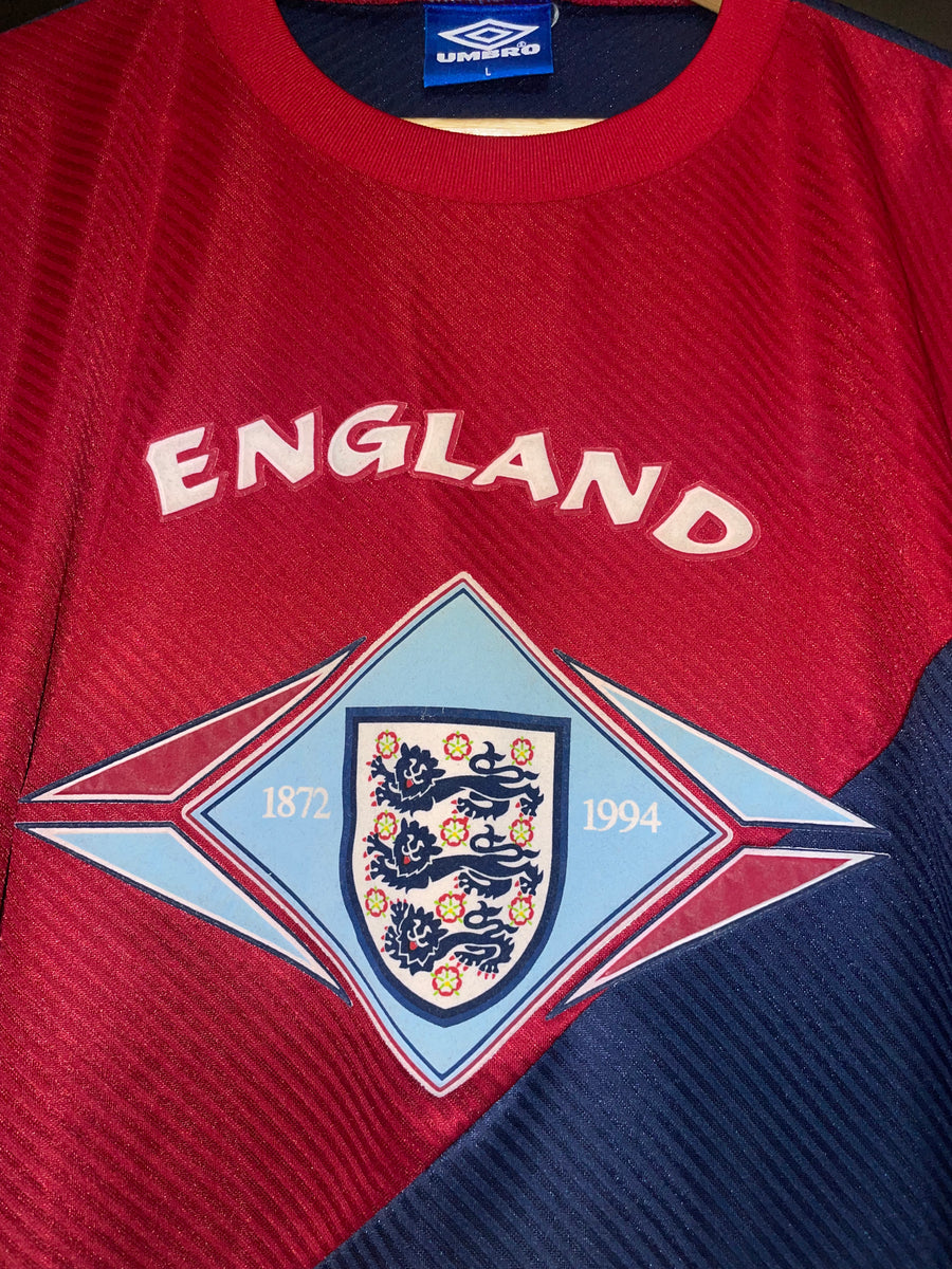 ENGLAND 1996-1997 ORIGINAL TRAINING JERSEY Size L