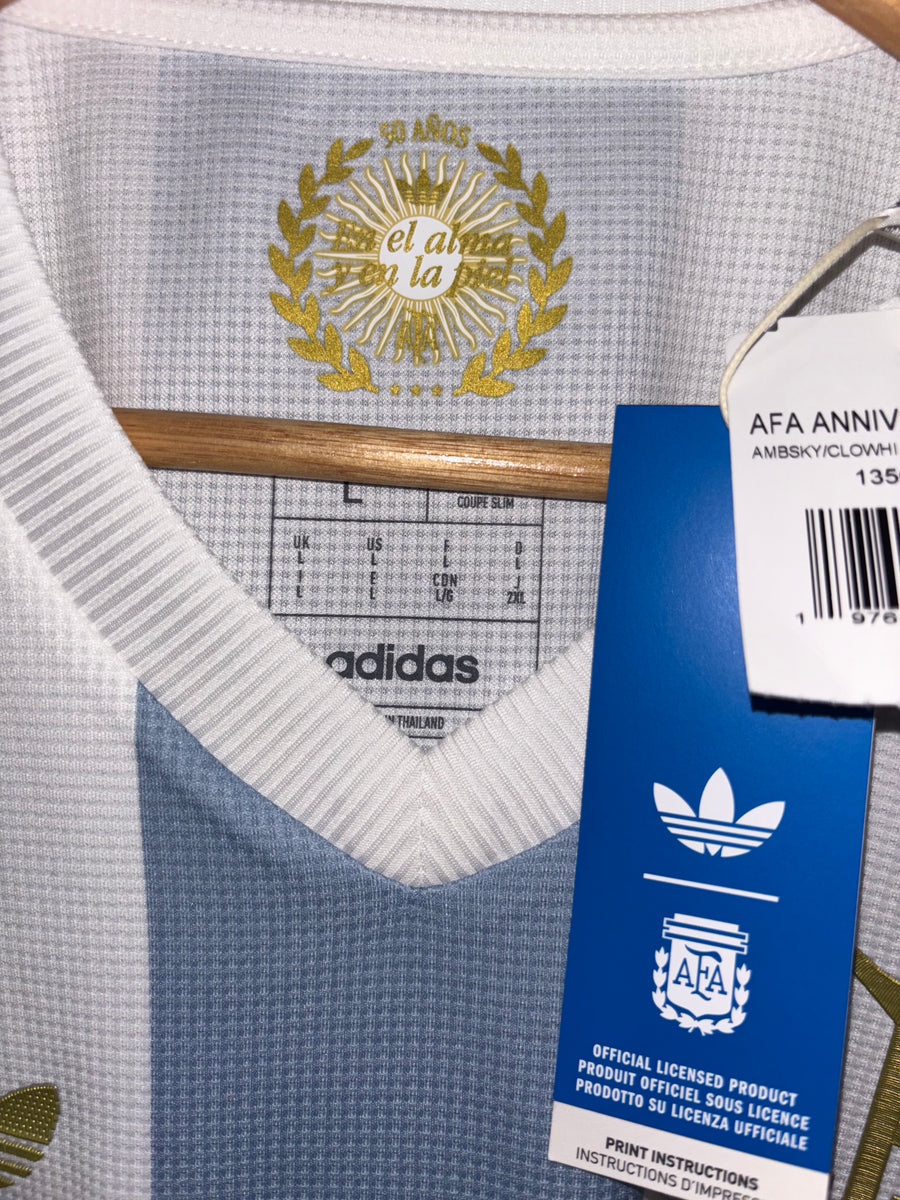 ARGENTINA ANNIVERSARY 2024-2025 ORIGINAL JERSEY Size L