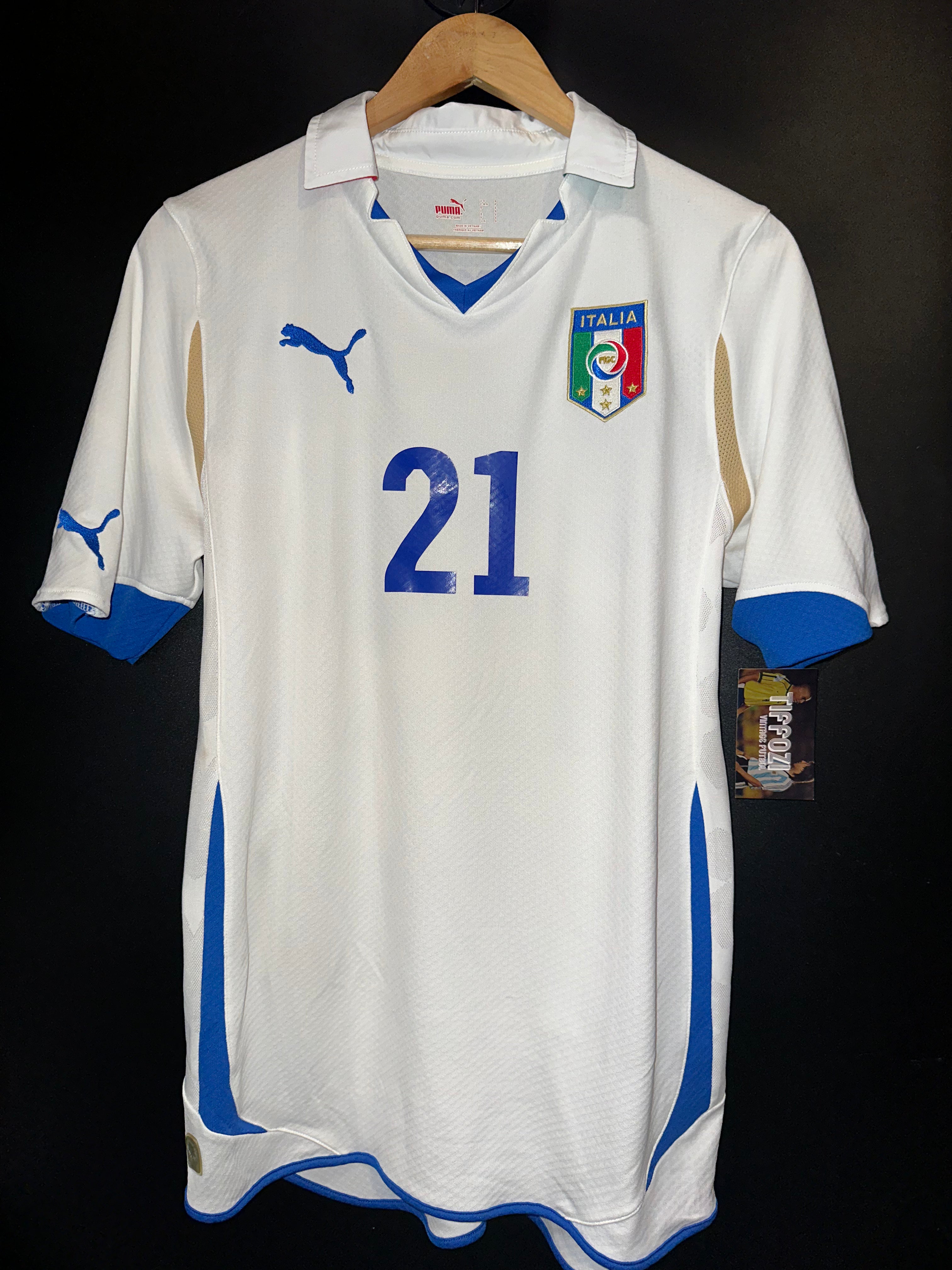 PUMA イタリア代表 2010 Home No.21 Pirlo PUMA イタリア代表 2010 Home No.21 Pirlo - メルカリ
