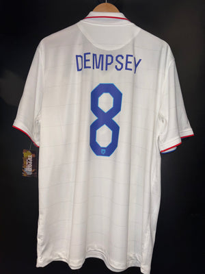 USA SOCCER USMNT DEMPSEY 2014-2015 ORIGINAL JERSEY Size 2XL