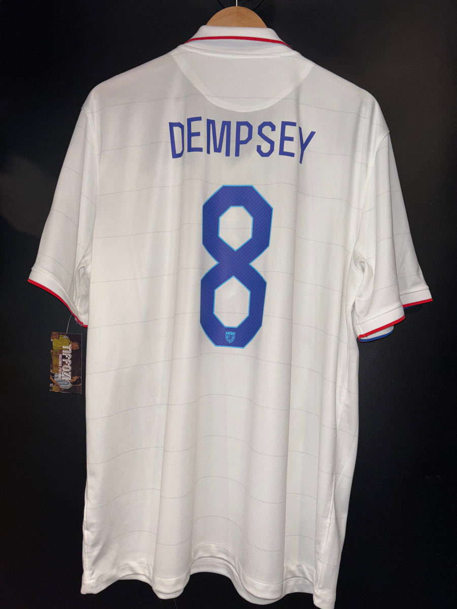 USA SOCCER USMNT DEMPSEY 2014-2015 ORIGINAL JERSEY Size 2XL
