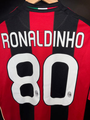 AC MILAN RONALDINHO 2010-2011 ORIGINAL JERSEY Size M
