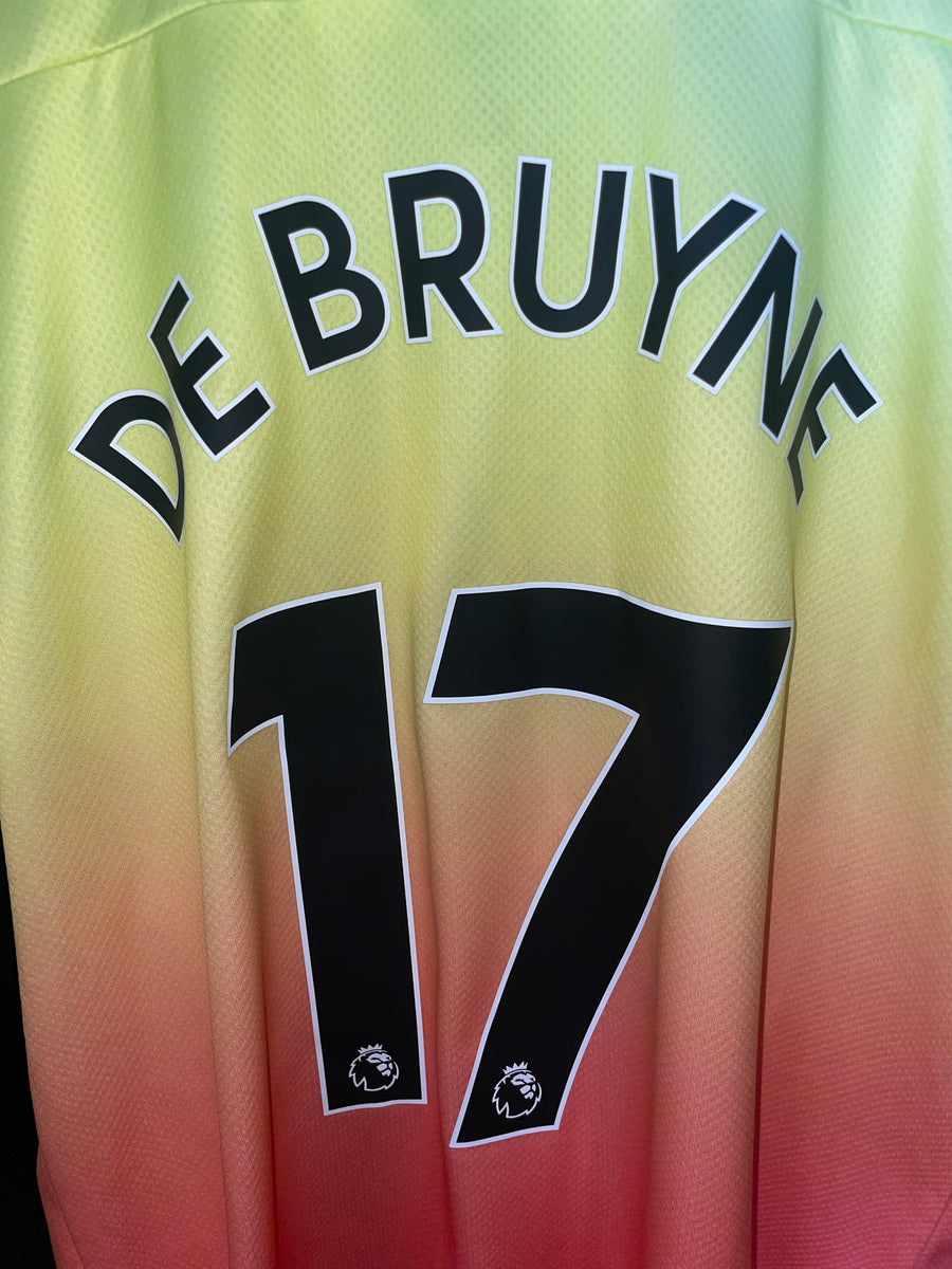 MANCHESTER CITY DE BRUYNE 2019-2020 ORIGINAL JERSEY Size L