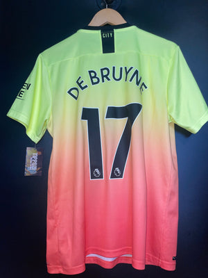 MANCHESTER CITY DE BRUYNE 2019-2020 ORIGINAL JERSEY Size L