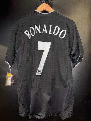 MANCHESTER UNITED RONALDO 2003-2004 ORIGINAL AWAY JERSEY Size L