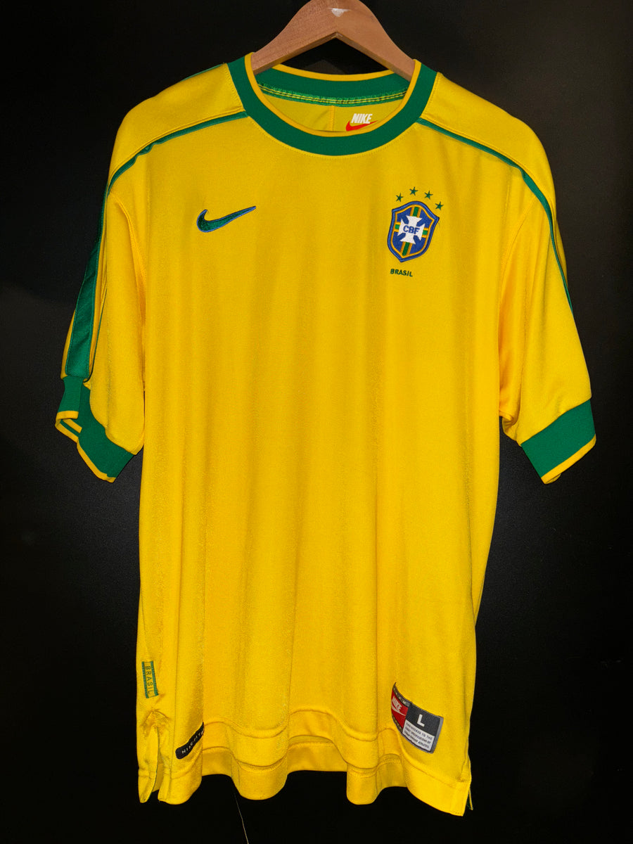 BRAZIL 1998-1999 ORIGINAL JERSEY SIZE L