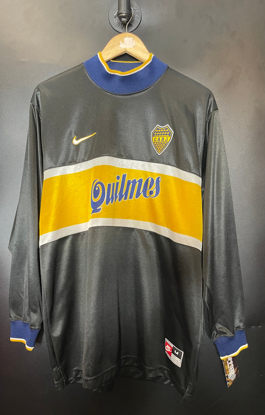 BOCA JUNIORS 1997 OSCAR CORDOBA ORIGINAL JERSEY Size M