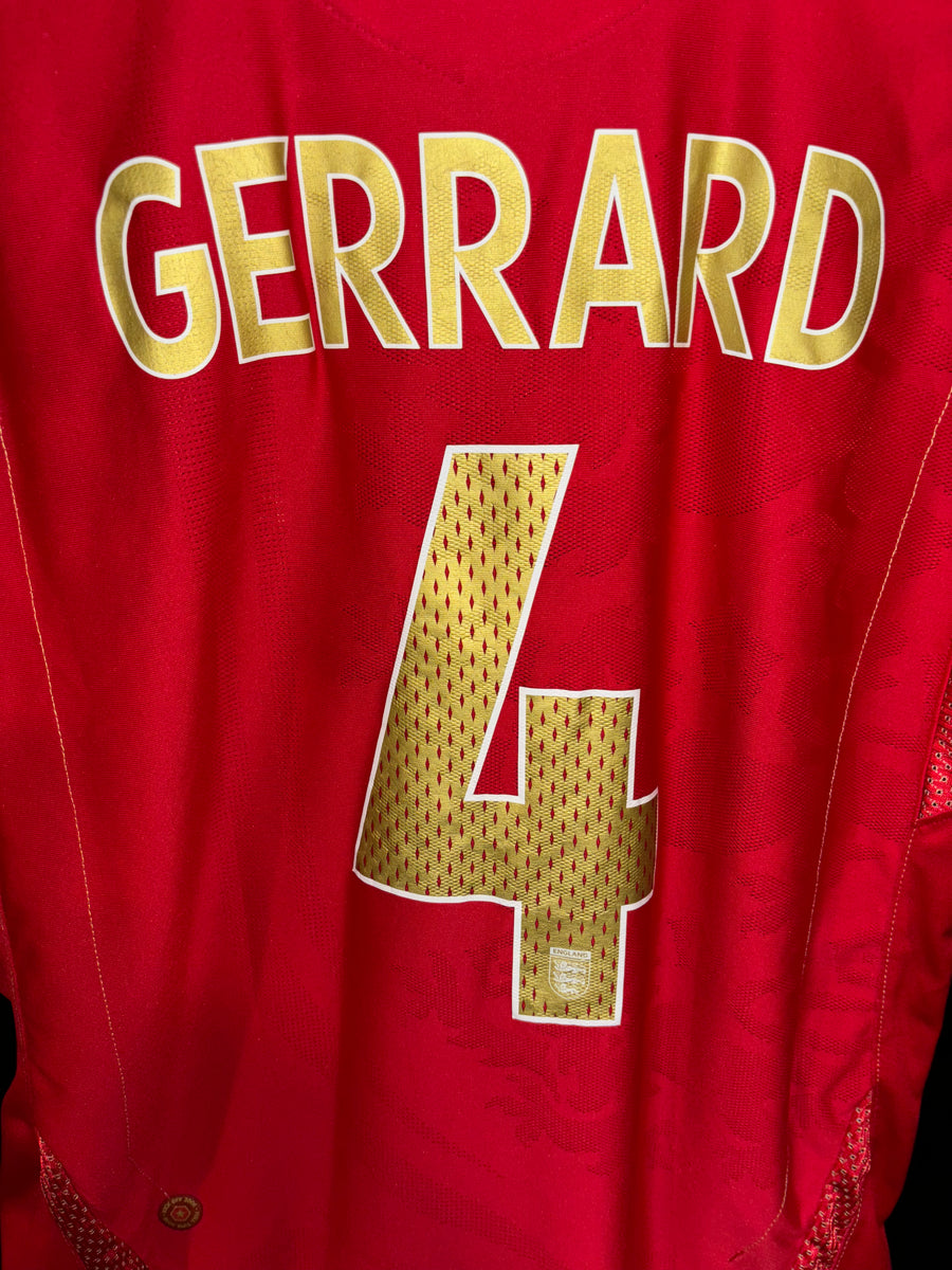 ENGLAND GERRARD 2006-2007 ORIGINAL JERSEY Size M