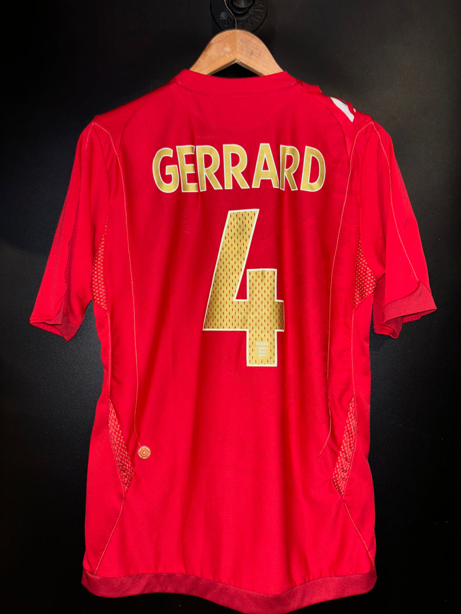 ENGLAND GERRARD 2006-2007 ORIGINAL JERSEY Size M