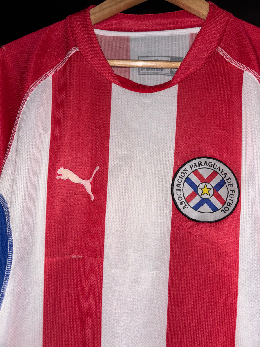 PARAGUAY 2002-2003 ORIGINAL JERSEY SIZE L