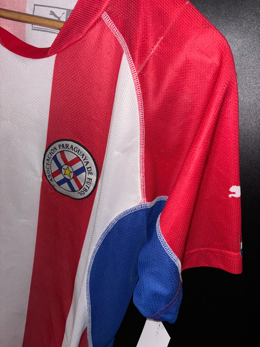 PARAGUAY 2002-2003 ORIGINAL JERSEY SIZE L