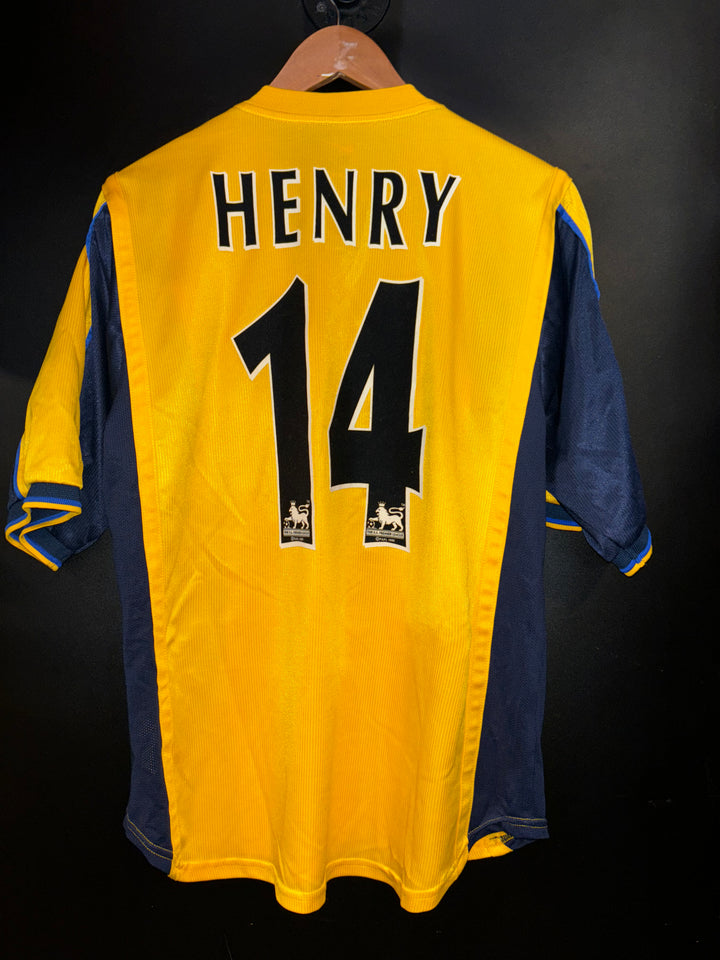 ARSENAL HENRY 2000-2001 ORIGINAL JERSEY Size M