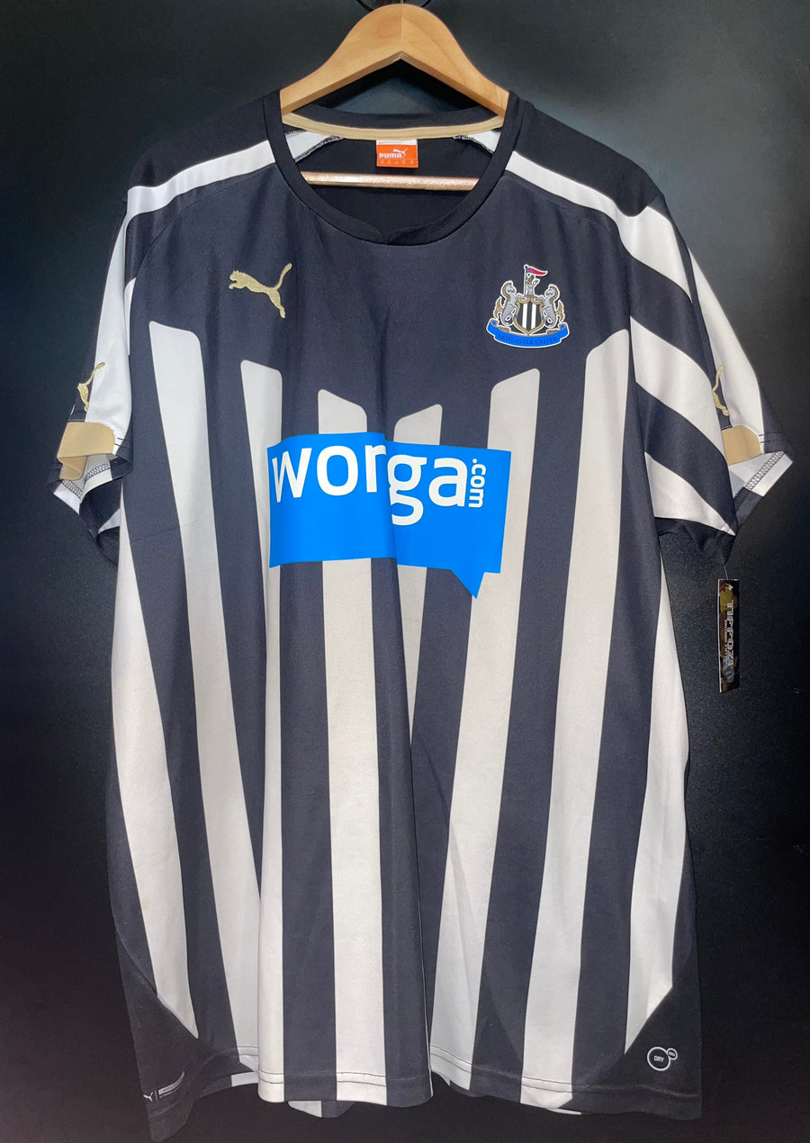 NEWCASTLE UNITED 2014-2015 ORIGINAL JERSEY Size XL