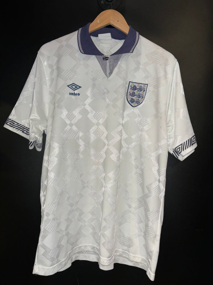 ENGLAND 1990-1992 ORIGINAL  JERSEY Size L