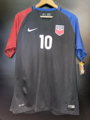 USA SOCCER USMNT PULISIC 2017 ORIGINAL JERSEY Size L