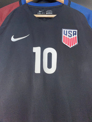 USA SOCCER USMNT PULISIC 2017 ORIGINAL JERSEY Size L