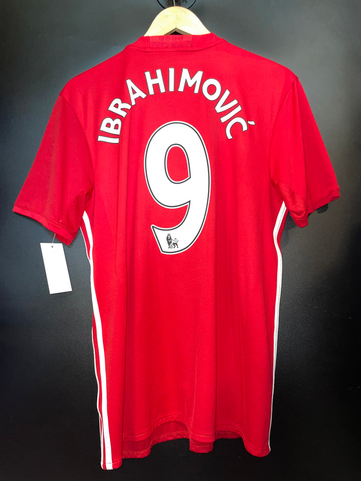 MANCHESTER UNITED IBRAHIMOVIC 2016-2017 ORIGINAL JERSEY Size M