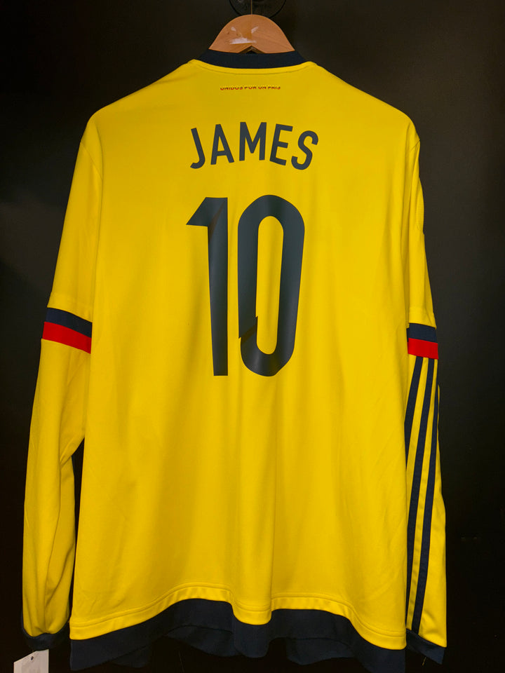 COLOMBIA JAMES 2015-2016 ORIGINAL JERSEY Size XL