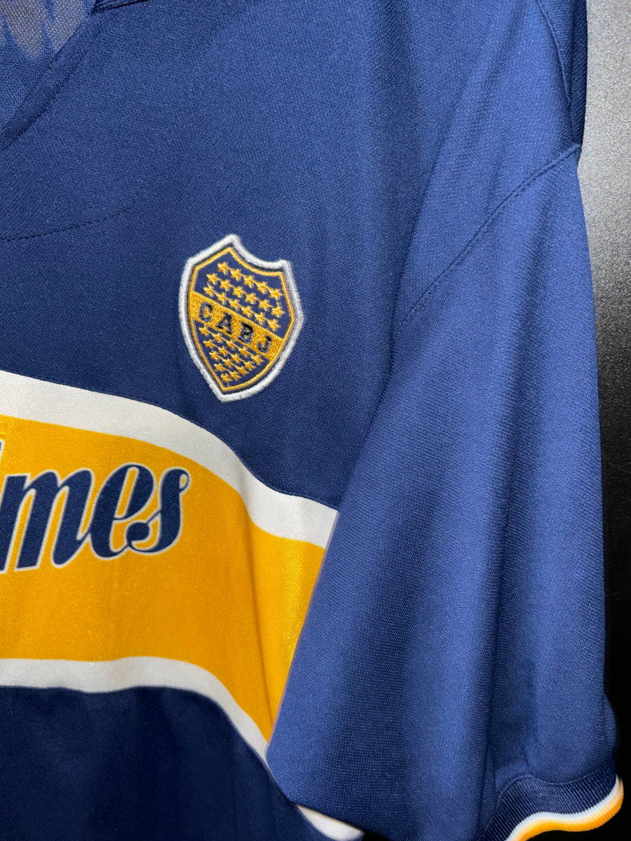 BOCA JUNIORS 1997-1998 ORIGINAL JERSEY Size XL