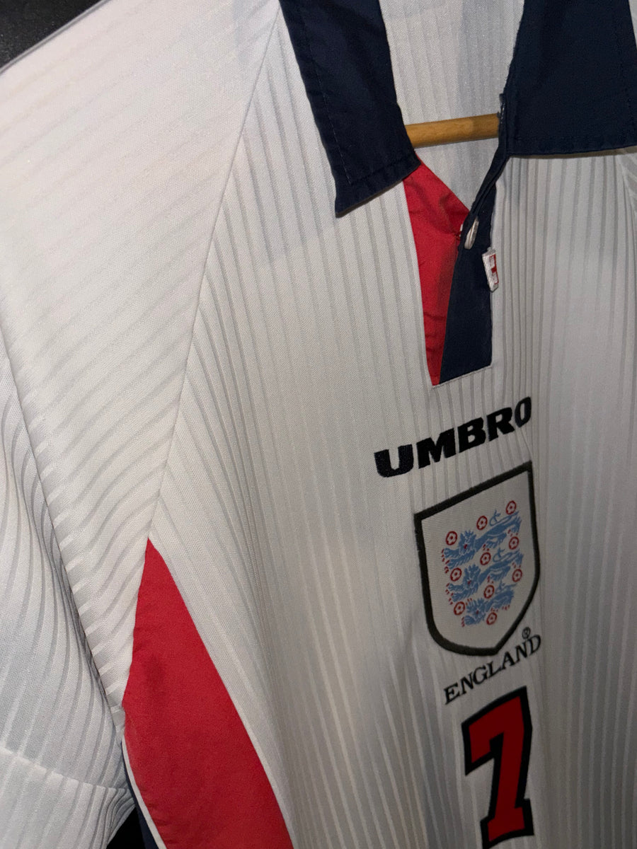 ENGLAND BECKHAM 1998-1999 ORIGINAL  JERSEY Size L