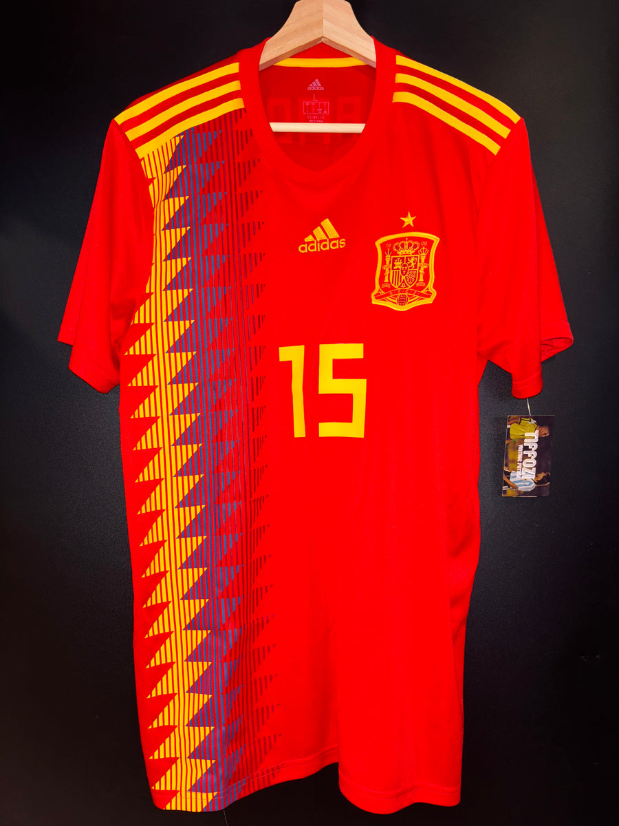 SPAIN 2018-2019 SERGIO RAMOS ORIGINAL JERSEY Size L
