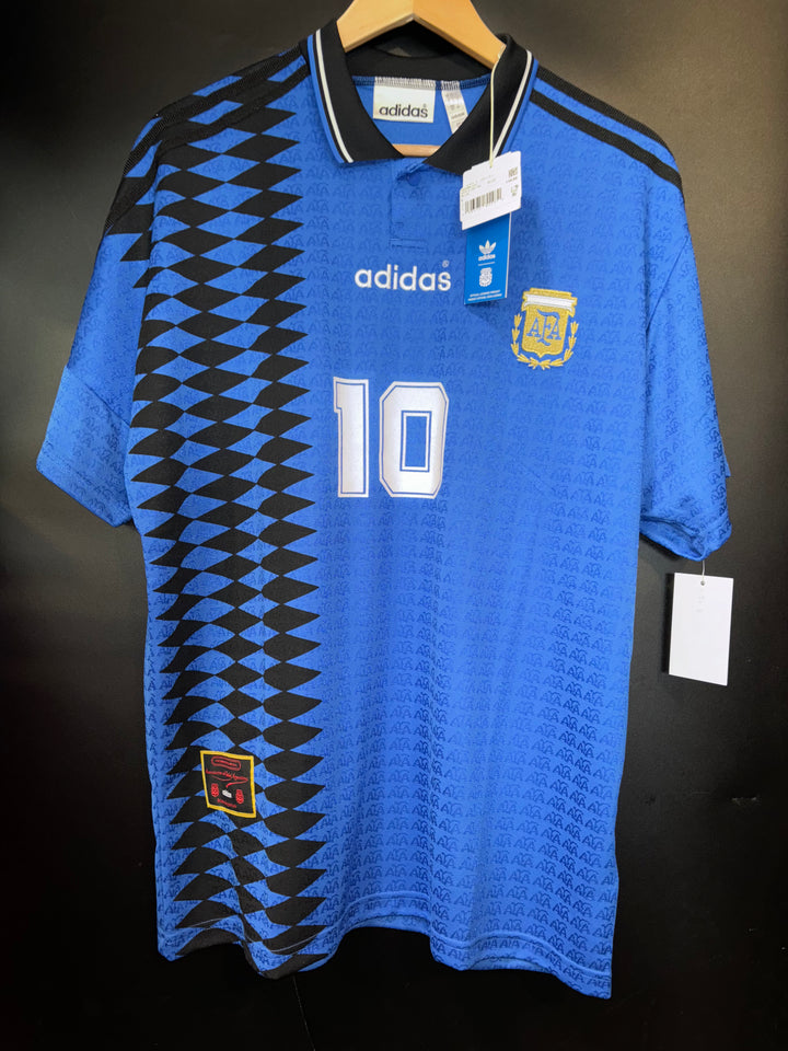 ARGENTINA 1994-1996 ORIGINAL RE-ISSUE JERSEY Size L